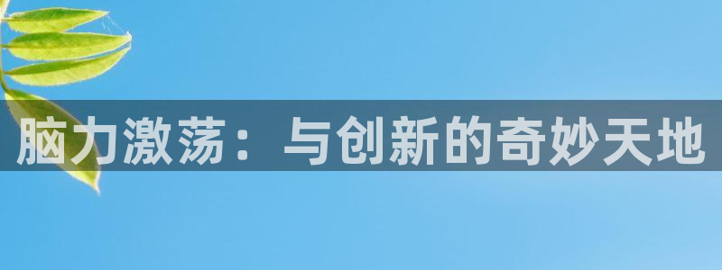 征途国际招商电话号码是多少：脑力激荡：与创新的奇妙天