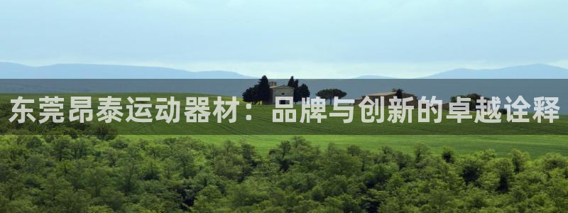 征途国际集团官网：东莞昂泰运动器材：品牌与创新的卓越诠释